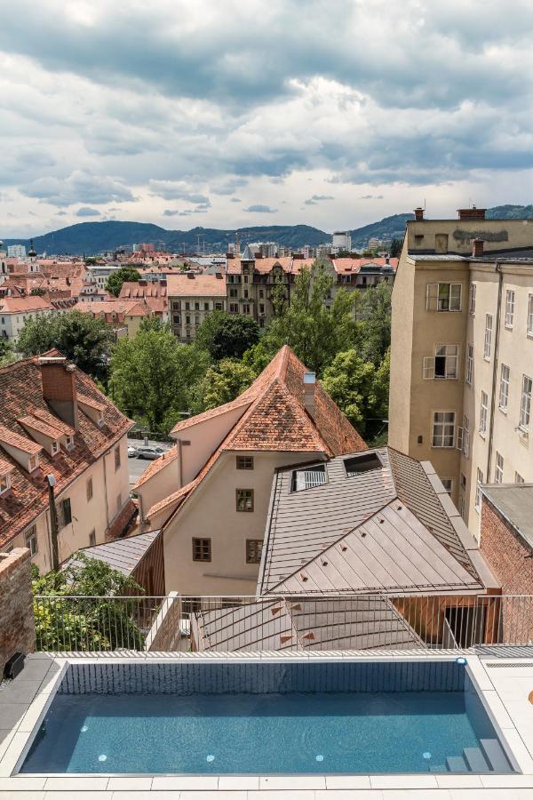 Kai 36 - Hotel Zwischen Fels Und Fluss Graz Extérieur photo View of the house from the north